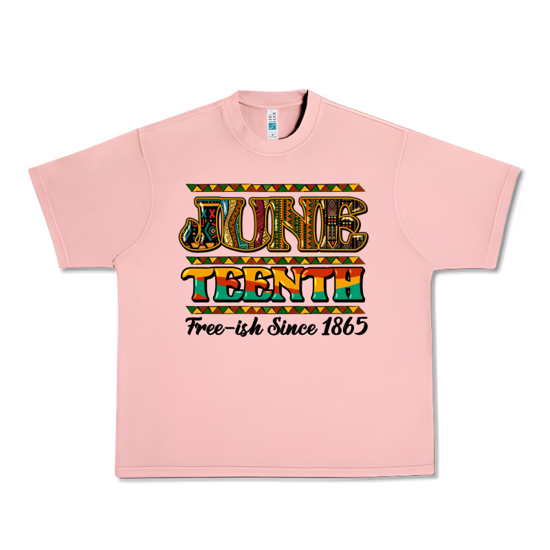 Juneteenth Free Ish Since 1965 Urban Heavy Tee by NancyCooperArtShop | Teevron