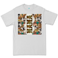 Dove Grey Western Mama Tumbler Premium Tee - BundleAndBundleShop