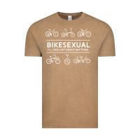 Vintage Coffee bikesexual   cyclist bicycle biking bike cycling t shirt tee gift Vintage Tee - DesigneFamous