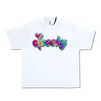White spooky Urban Heavy Tee - JahusDesignShop