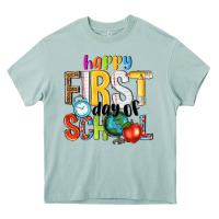 Arona happy first day of school Heavy Core Tee - NancyCooperArtShop