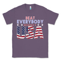Lavender Usa Beat Everybody Classic Tee - Bettercallsaul