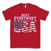 Red Usa Beat Everybody Classic Tee - Bettercallsaul