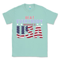 Seafoam Usa Beat Everybody Classic Tee - Bettercallsaul