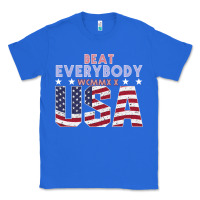 True Royal Usa Beat Everybody Classic Tee - Bettercallsaul