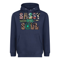 Navy sassy little soul Heavyweight Hoodie - CowhideDigitalArt