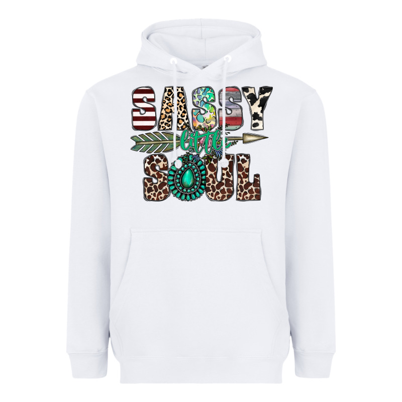 Sassy Little Soul Heavyweight Hoodie by CowhideDigitalArt | Teevron