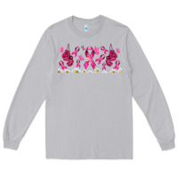 Moon Dust cancer ribbon with daisy Long Sleeve Tee - TumblerDesignByShophia