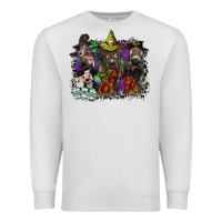 Oatmeal Heather animal halloween Premium Sweatshirt - SublimationCraftShop