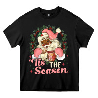 Black tis the season conchas Heavy Core Tee - MaliasSmallBusiness