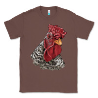 Chestnut dominique rooster head Classic Tee - LillyAllenDesigns