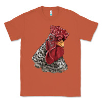 Copper dominique rooster head Classic Tee - LillyAllenDesigns
