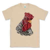 Mushroom dominique rooster head Classic Tee - LillyAllenDesigns