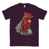 Plum dominique rooster head Classic Tee - LillyAllenDesigns