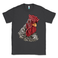 Smoke dominique rooster head Classic Tee - LillyAllenDesigns