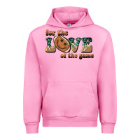 Fuchsia Pink for the love  of the game Urban Hoodie - BarkalooDesign
