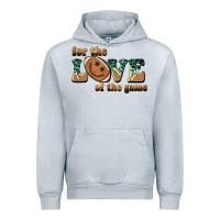 Heather Grey for the love  of the game Urban Hoodie - BarkalooDesign