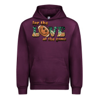 Mauve Wine for the love  of the game Urban Hoodie - BarkalooDesign