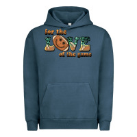 Pigment Midnight Navy for the love  of the game Urban Hoodie - BarkalooDesign