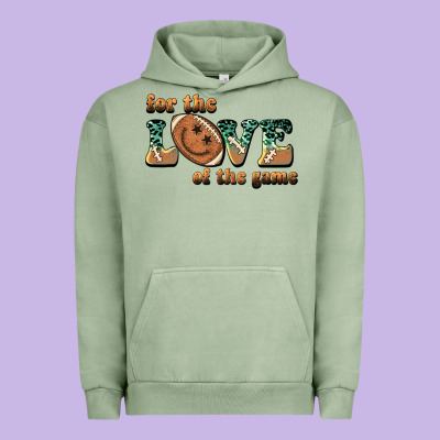 For The Love  Of The Game Urban Hoodie Designed By Barkaloodesign