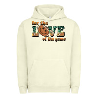 Pigment Pistachio for the love  of the game Urban Hoodie - BarkalooDesign