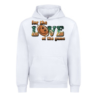 White for the love  of the game Urban Hoodie - BarkalooDesign