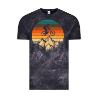 Cloud Black mountainbike downhill retro vintage gift   mountain bike Vintage Tee - DesigneFamous