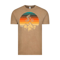Vintage Coffee mountainbike downhill retro vintage gift   mountain bike Vintage Tee - DesigneFamous