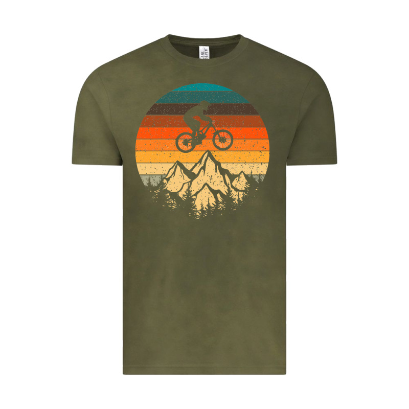 Mountainbike Downhill Retro Vintage Gift   Mountain Bike Vintage Tee by DesigneFamous | Teevron