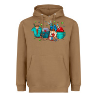 Toasted Coconut nurse drink coffee Heavyweight Hoodie - CowhideDigitalArt