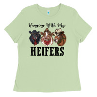 Matcha hanging with my heifers Ladies Tee - RanaPortraitStore