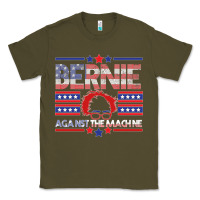 Army Green Bernie Against The Machine Classic Tee - Bettercallsaul