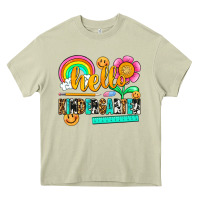 Mossy hello kindergarten Heavy Core Tee - NancyCooperArtShop