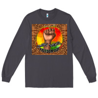 Smoke juneteenth freedom day Long Sleeve Tee - TumblerDesignByShophia