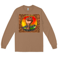 Toasted Coconut juneteenth freedom day Long Sleeve Tee - TumblerDesignByShophia