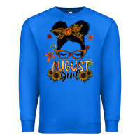 True Royal august girl Premium Sweatshirt - SublimationCraftShop