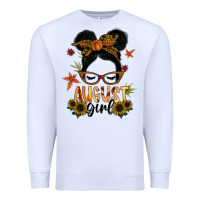 White august girl Premium Sweatshirt - SublimationCraftShop