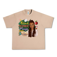 Burro black teacher magic with afro Urban Heavy Tee - NancyCooperArtShop