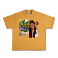 Peanut Butter black teacher magic with afro Urban Heavy Tee - NancyCooperArtShop