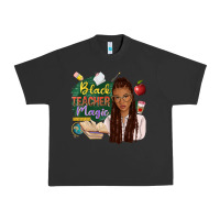 Pigment Black black teacher magic with afro Urban Heavy Tee - NancyCooperArtShop