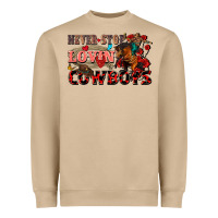 Mushroom Never stop lovin cowboys Heavyweight Sweatshirt - FaDigitalArtStudio