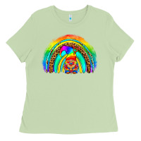 Matcha LGBTQ Pride Gnome Rainbow Ladies Tee - BundleAndBundleShop