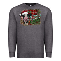 Charcoal Heather merry christmas Premium Sweatshirt - SublimationCraftShop