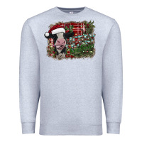 Heather Grey merry christmas Premium Sweatshirt - SublimationCraftShop