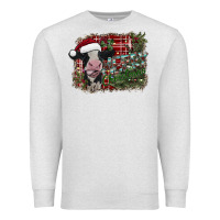 Oatmeal Heather merry christmas Premium Sweatshirt - SublimationCraftShop