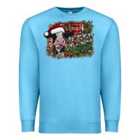 Ocean Blue merry christmas Premium Sweatshirt - SublimationCraftShop