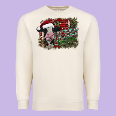 Merry Christmas Premium Sweatshirt Designed By Sublimationcraftshop