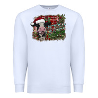 White merry christmas Premium Sweatshirt - SublimationCraftShop