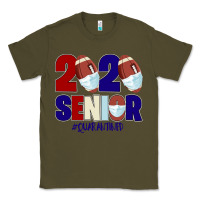 Army Green Quarantined Senior 2020 American Football Classic Tee - Bettercallsaul