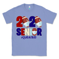 Colony Blue Quarantined Senior 2020 American Football Classic Tee - Bettercallsaul